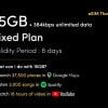 eSIM Thailand Fixed Plans 2