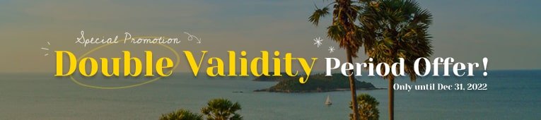 eSIM Thailand Double Validity Promotion Extended to December