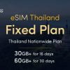 eSIM Thailand Fixed Plans 1 Promo